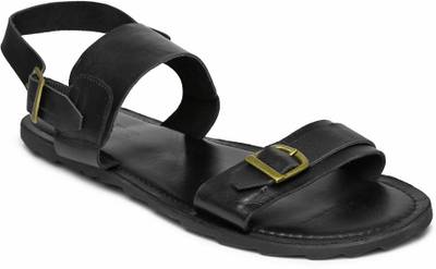 Invictus Men Black Sandals