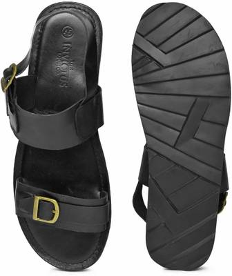 Invictus Men Black Sandals