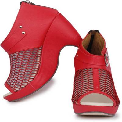 Fadrin Women Red Heels