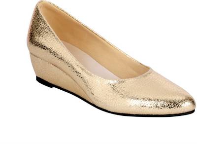 Lotusfeet Women Gold Heels