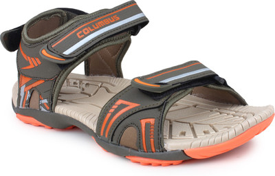 

Columbus Men Mehndi Green Sandals