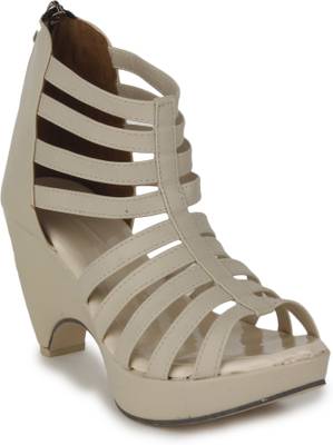 Sapatos Women ST-171-Beige Heels
