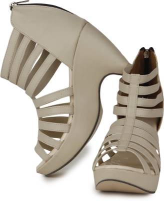 Sapatos Women ST-171-Beige Heels