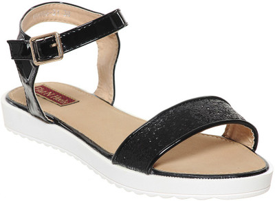 

Flat n Heels Women Black Flats