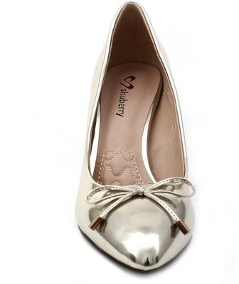 Shuberry Women Gold Heels