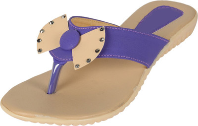 

With The Fashion Women PURPLE Flats