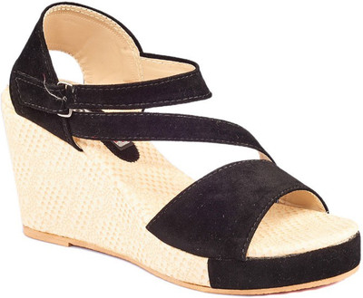 

Dolphin Miles Women Black Wedges