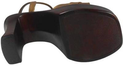 Lily Women Gold Heels