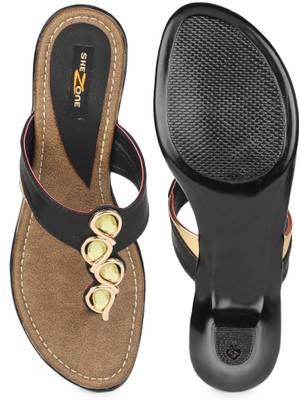 Shezone Women Grey Heels