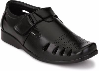 Live Men Black Sandals