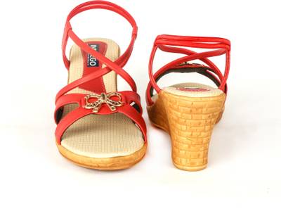 Indilego Women RED Heels