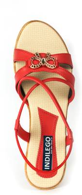 Indilego Women RED Heels