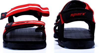 Sparx Men RedBlack Sandals