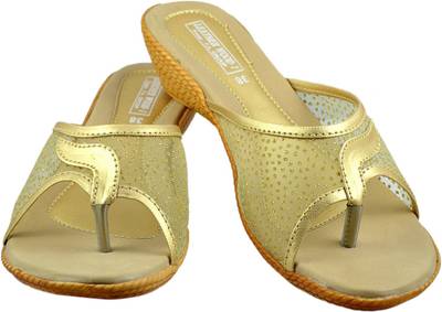 Leatherwood1 Women Gold Heels