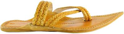 eKolhapuri Men Yellow Sandals