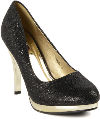 

Flat n Heels Women BLACK Heels
