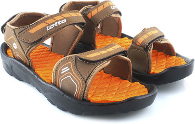 

Lotto Men Beige/Orange Sports Sandals