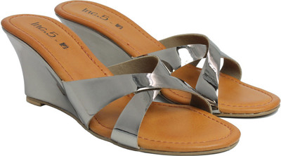 

Inc.5 Women GUN METAL Wedges