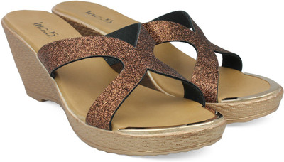 

Inc.5 Women BRONZE Wedges