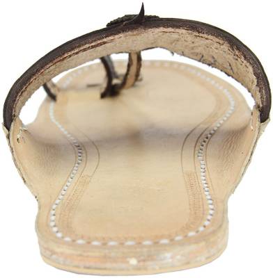 eKolhapuri Men Dark Brown Sandals