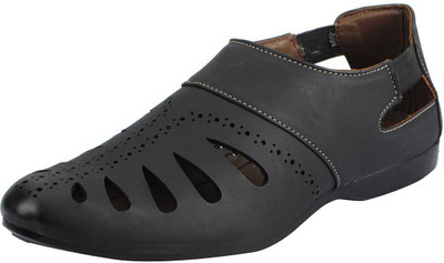 

FAUSTO Men Black Sandals