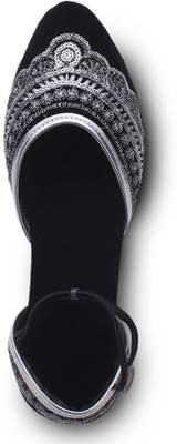 Indiangiftemporium Women Maroon Heels