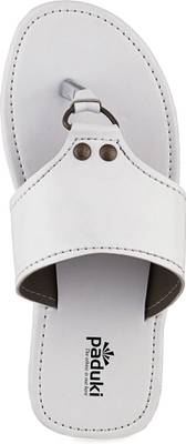 Paduki Men White Sandals