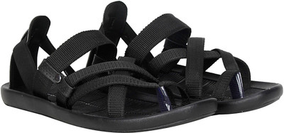 

Kraasa Men Black Sandals