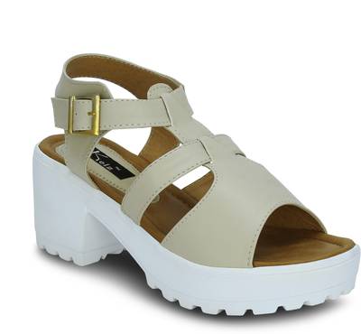 Kielz Women Cream Heels