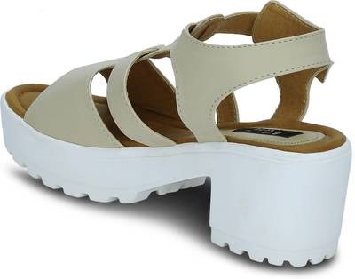 Kielz Women Cream Heels