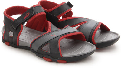 

Puma Men blk-h r red-dar k shad Sports Sandals