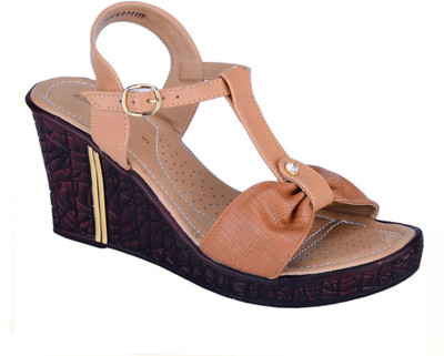

Khadim's Women Brown Wedges