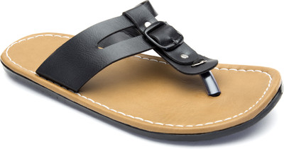 

Butchi Men Black Flats