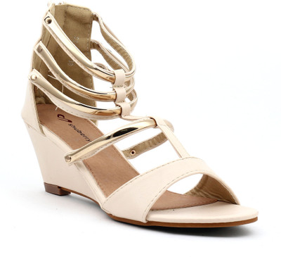 

Shuberry Women Beige Wedges