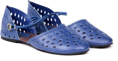 

TEN Women Blue Flats