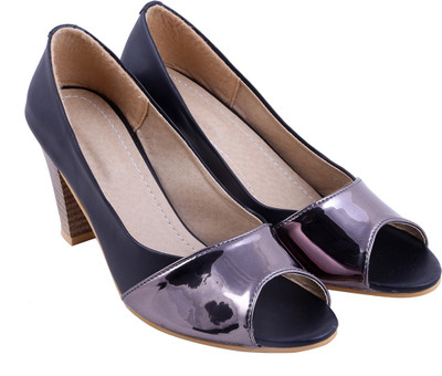

Adorn Women Black Heels