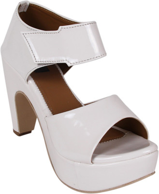 

DICY Women White Heels