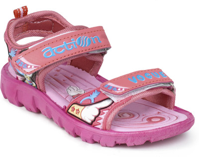 

Action Shoes Boys & Girls Sports Sandals(Pink