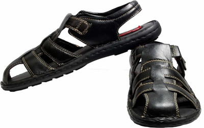 

99Cells Men black Sandals