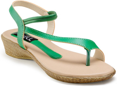 

Nell Women Green Wedges