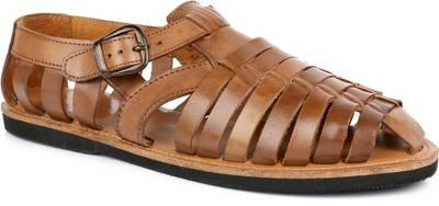Escaro Men Brown Sandals
