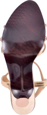 Space Women Gold Heels