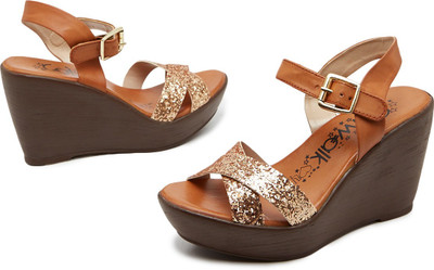 Catwalk Women Copper Wedges