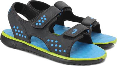 Puma Men methyl blue-black Sports Sandals