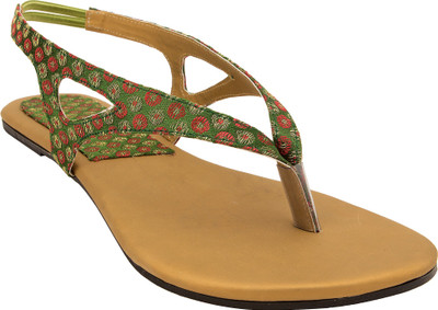 

Royal Collection Women Green Flats