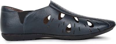 Adreno Men Navy Blue Sandals