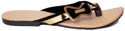 

Indirang Women Black Flats