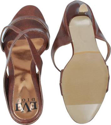 Triveni Women Brown Heels