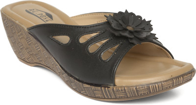 

Repose Women Black Wedges