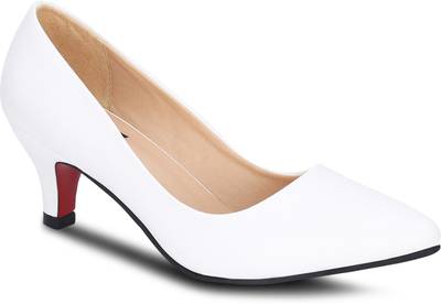 Kielz Women White Heels